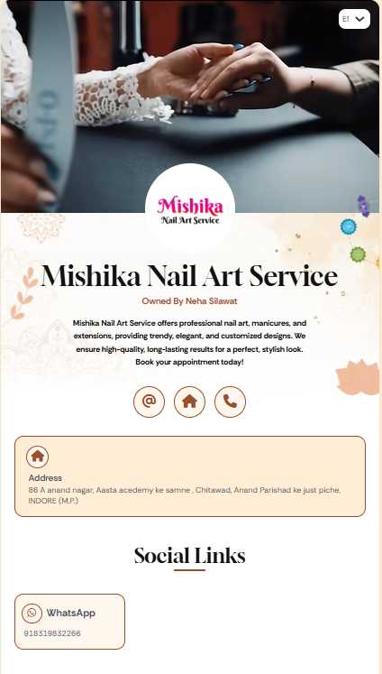 Digital Business Profile + Catalog