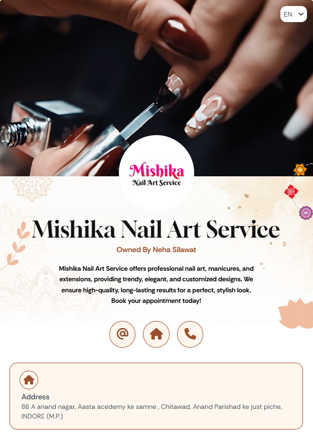 Digital Business Profile + Catalog