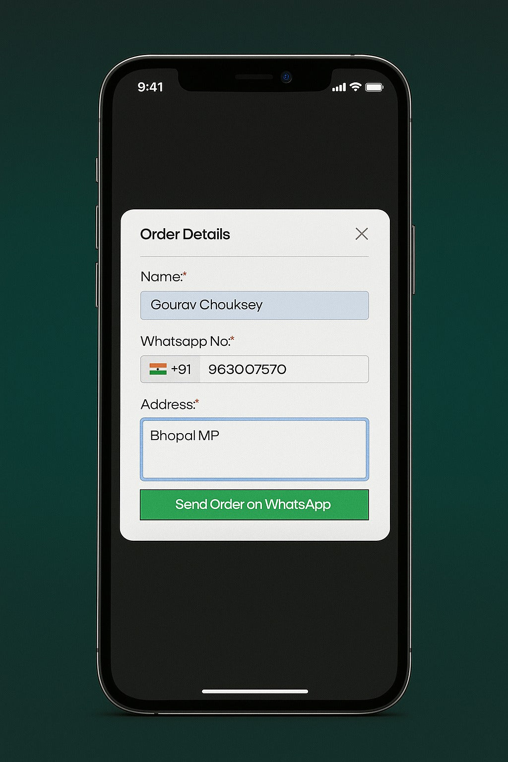 Digital WhatsApp store + catalog