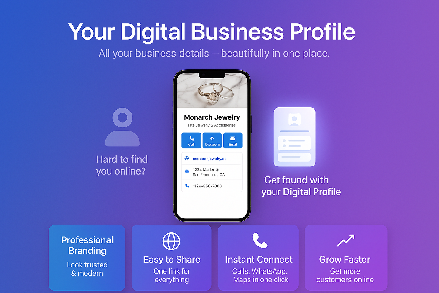 Digital Business Profile + Catalog