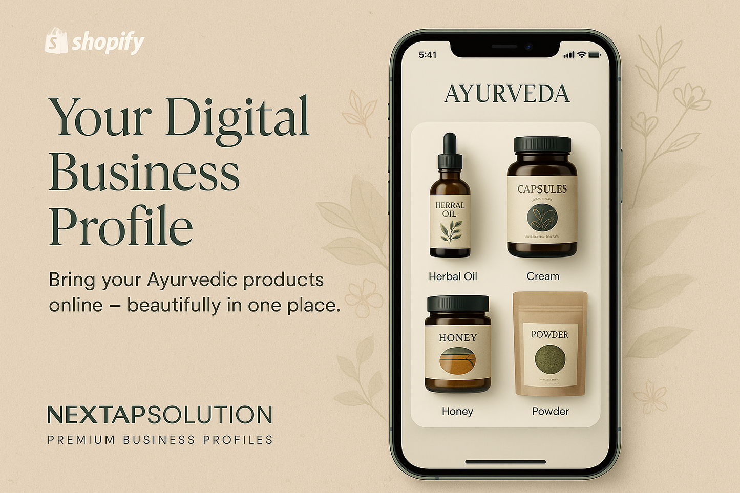 Digital Business Profile + Catalog