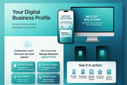 Digital Business Profile + Catalog