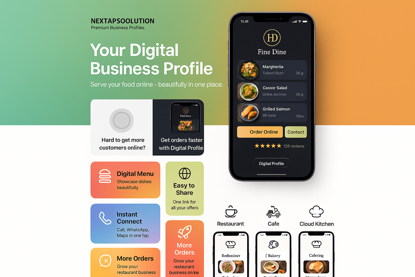Digital Business Profile + Catalog